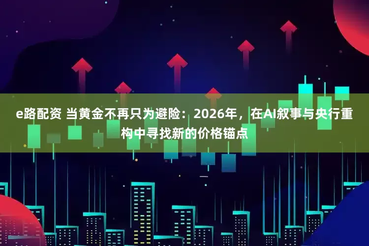 e路配资 当黄金不再只为避险：2026年，在AI叙事与央行重构中寻找新的价格锚点